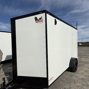 6' X 10' SA Quality Cargo Trailer (.080 Poly Metal) *W/Optional Black Trim