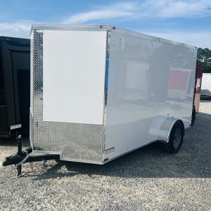 6' X 10' SA Quality Cargo Trailer (.080 Poly Metal) *W/Optional Black Trim