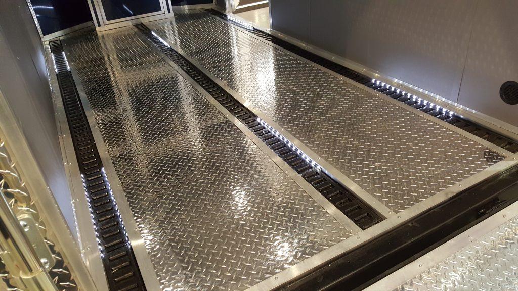 Aluminum .030 Tread Plate Floor ($30 PLF) ~ Trailers 2 Go 4 Less