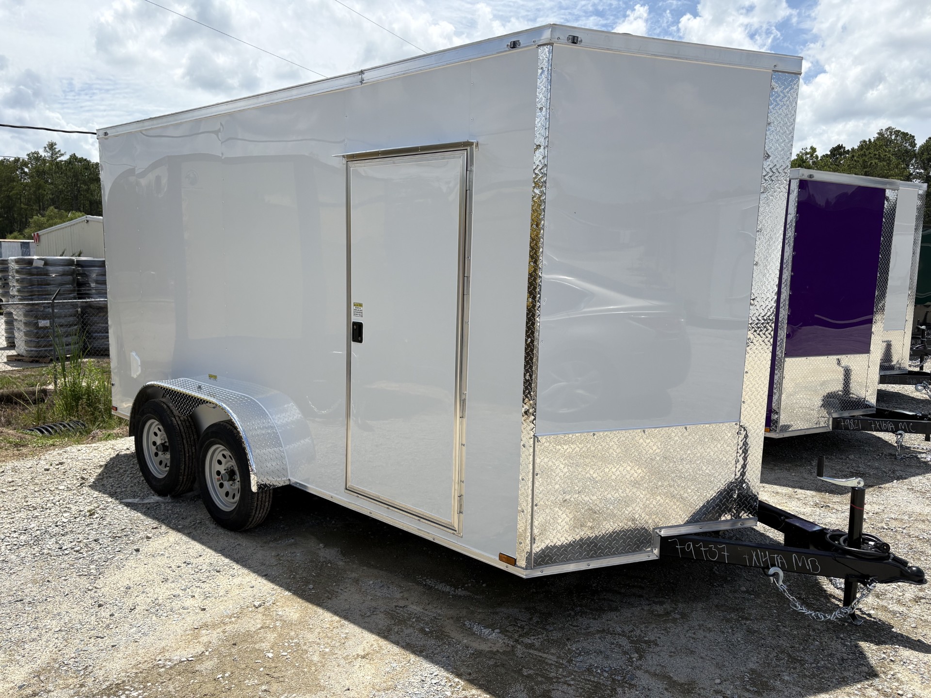7×16 Enclosed Cargo Trailer