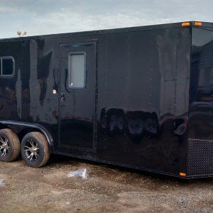 Blackout Upgrade All Black Trim-Any Trailer Up to 18' (does not include mag wheels)