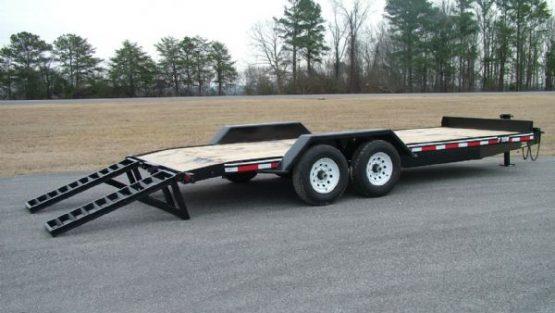 Econoline 7-Ton 81" x 18' Landscape Dovetail (Loader Toter) Trailer