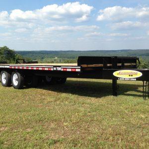 Econoline 14-Ton 102" x 25' Super-Max Suspension Dovetail Trailer (4-Independent 7k Axles) (34k GVWR)