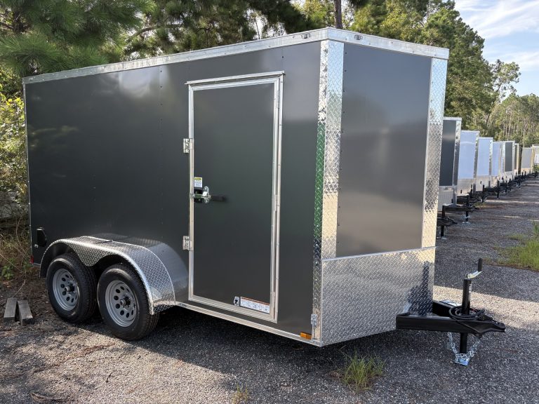 Anvil Elite 6' x 12' Tandem Axle Cargo Trailer (.080 Poly)