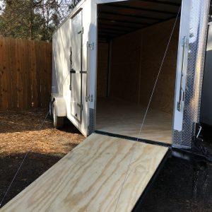 Add 60" Wide Spring Assist Ramp Load Door on Either Side Only