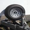 Spare Tire Mount Bracket-OUTSIDE FRONT On Any FLAT FRONT Model