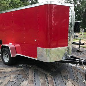 Cargo Craft Texas Elite V-Nose 5' x 10' Single Axle Cargo Trailer