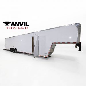 Anvil 8.5' x 46' Gooseneck Triple Axle Cargo Trailer (15.6k GVWR) (.080 PolyCor) *With upgrade to cast front corners