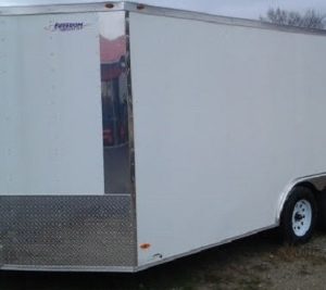 Freedom 8.5' x 16' Tandem Axle Cargo Trailer (.080 Poly)