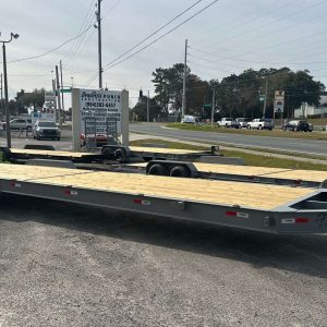 SUT 7' x 34' Tandem Axle 2-Car Hauler Trailer (14k GVWR)