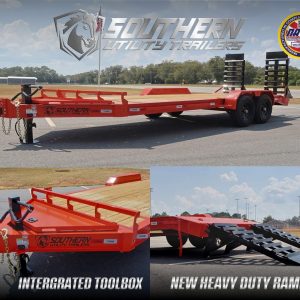 SUT 7' x 16' Tandem Axle Equipment Trailer (14k GVWR) *Shown w/Optional Tongue Tool Box